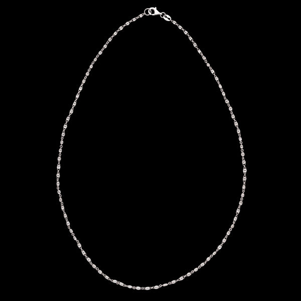 Louis Julian Et Fils Diamond 18Kt White Gold Necklace - 66mint