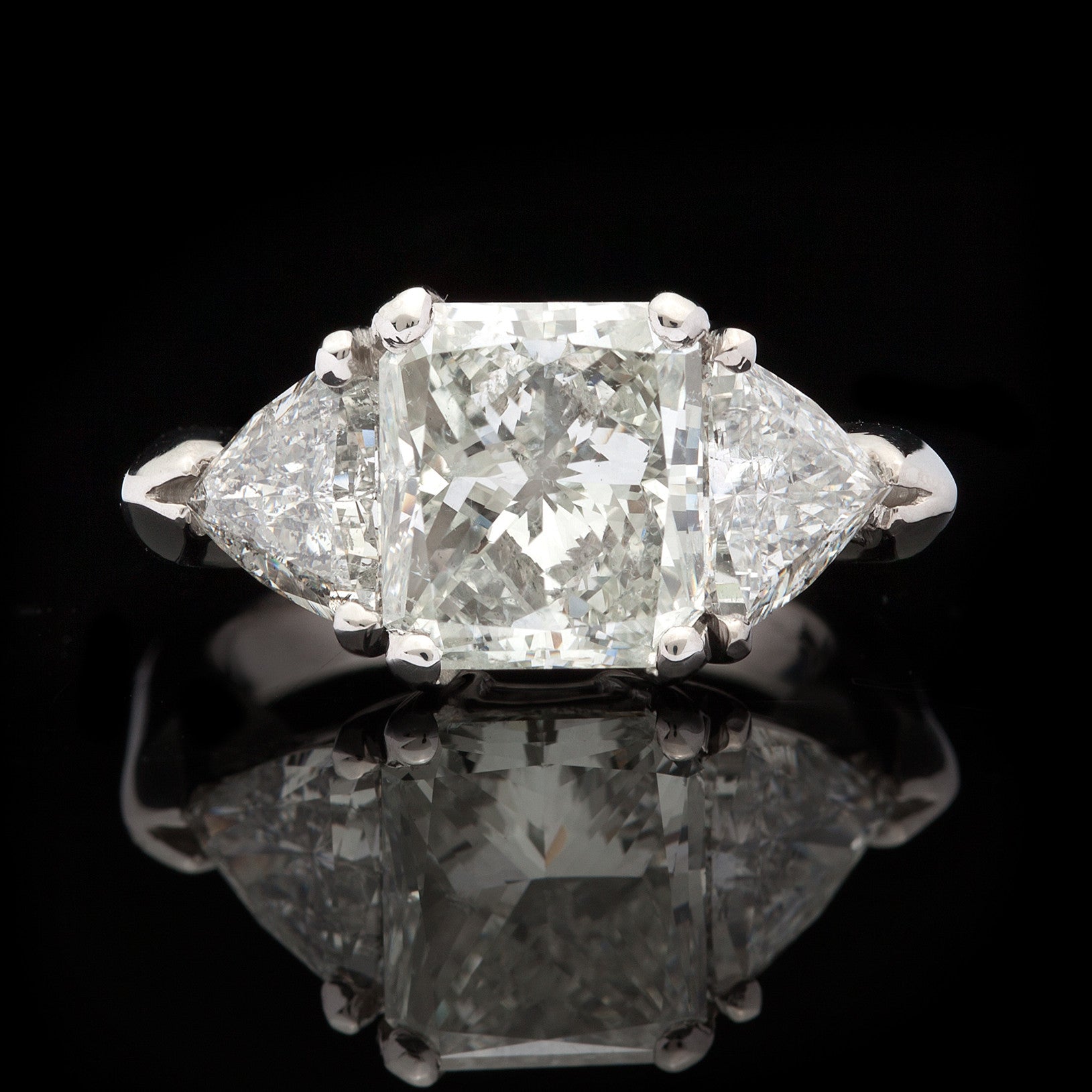 Rectangular modified hot sale brilliant diamond