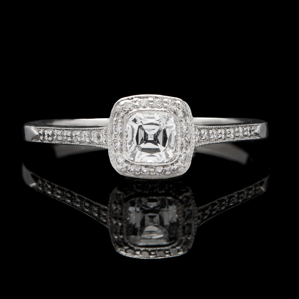 Tiffany & Co. - Legacy 5 Carat Cushion Cut Diamond E/VS2 Engagement Ri –  Robinson's Jewelers