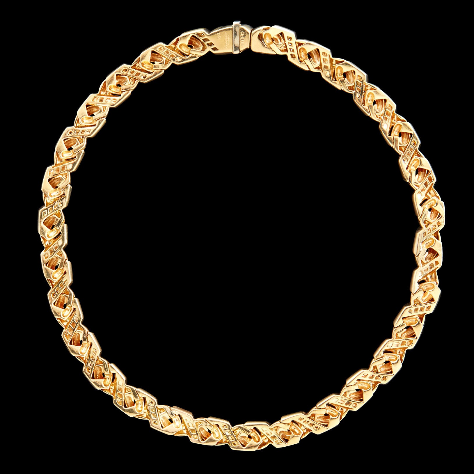 Chaumet Diamond 18Kt Gold Necklace, French - 66mint Fine Estate Jewelry