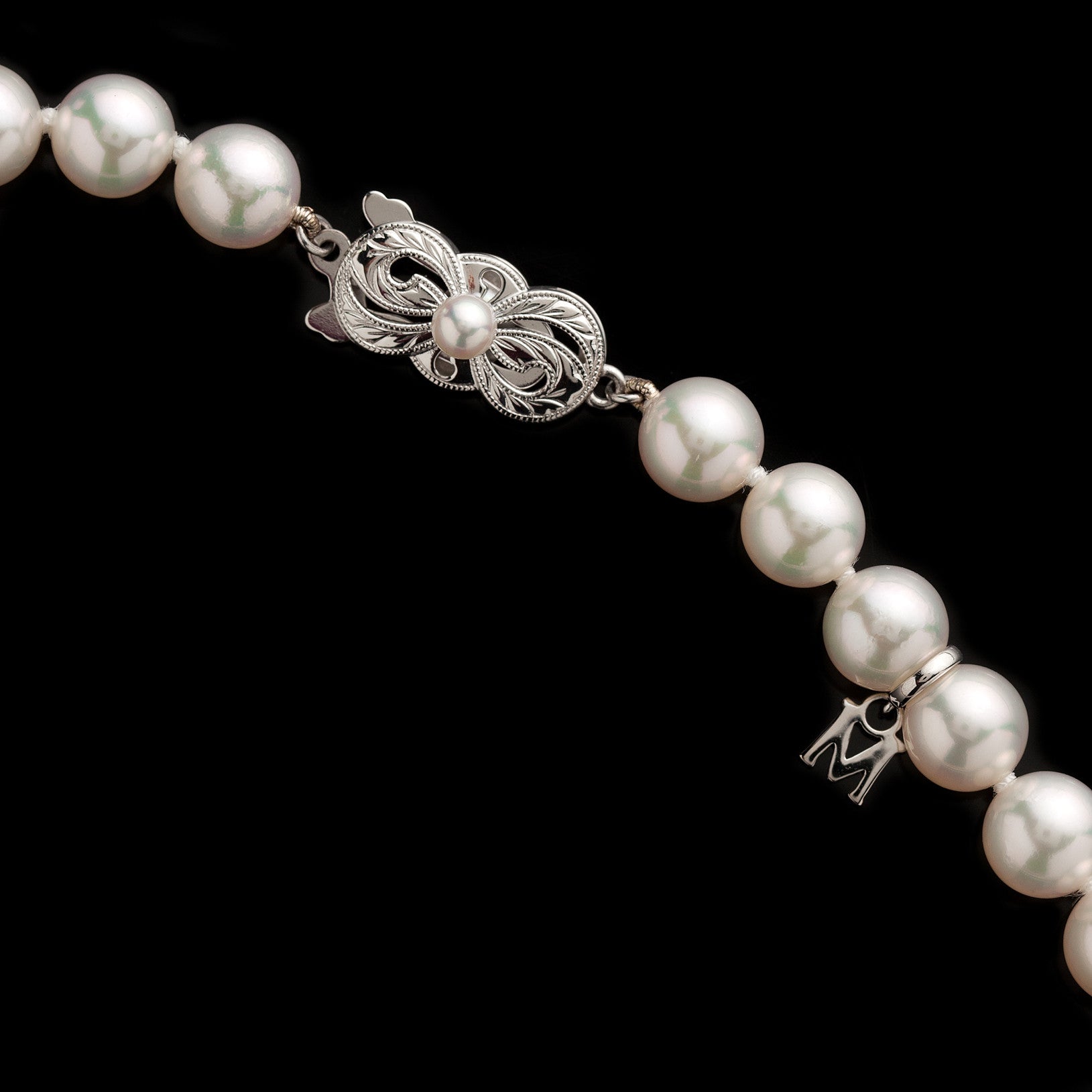 Mikimoto pearl necklace on sale extender