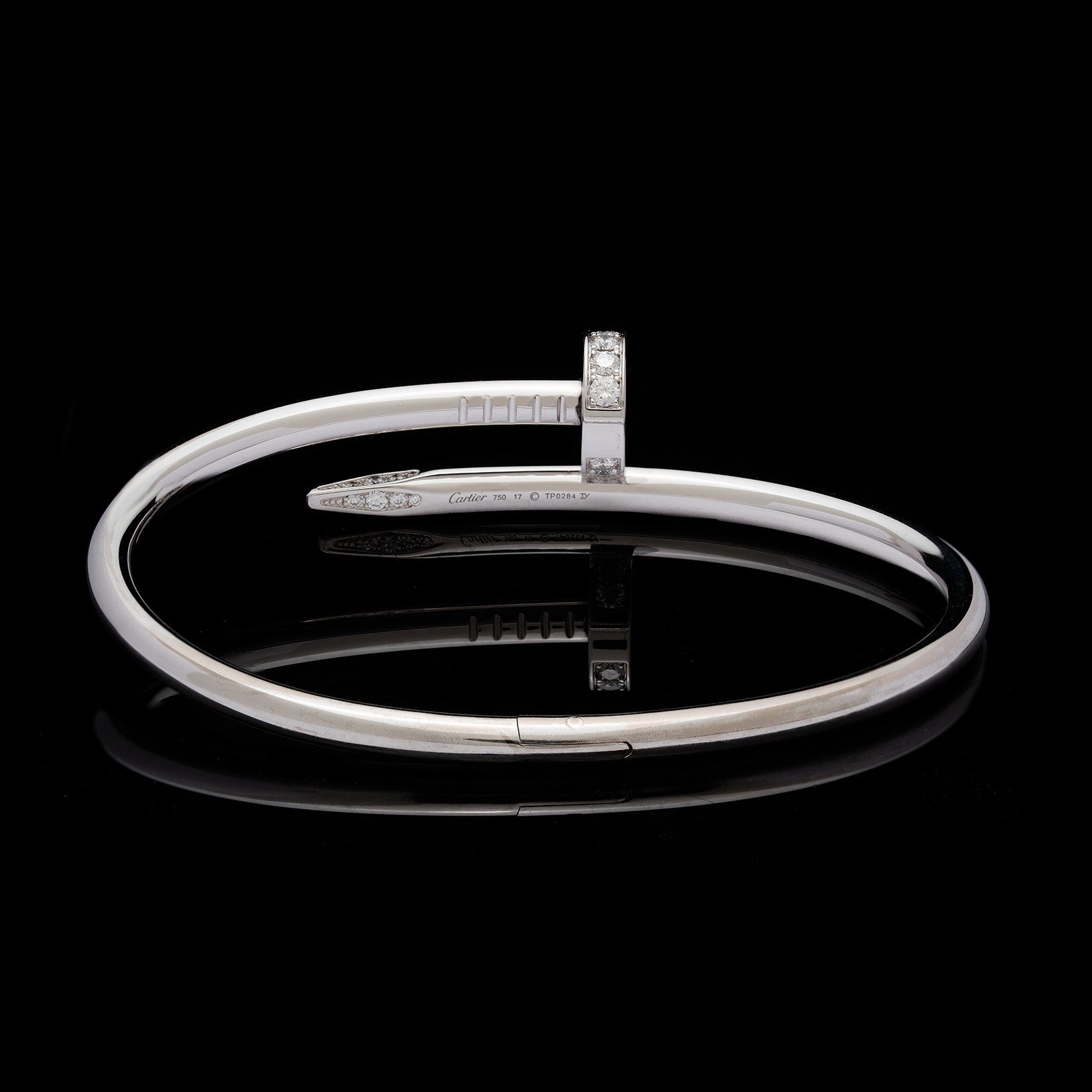 Cartier Juste Un Clou Jewelry Diamond Nail Bracelet