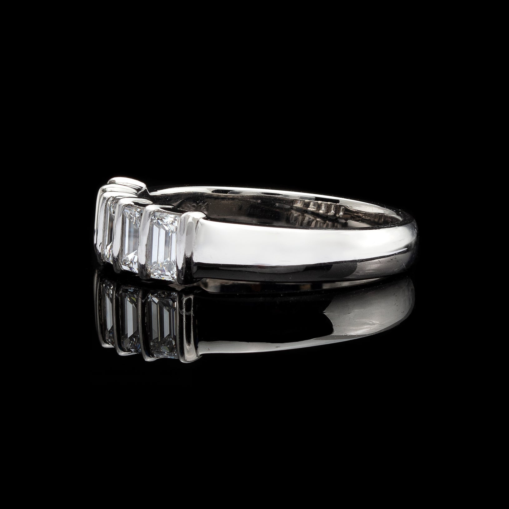 Estate Five Stone Diamond Promise Ring