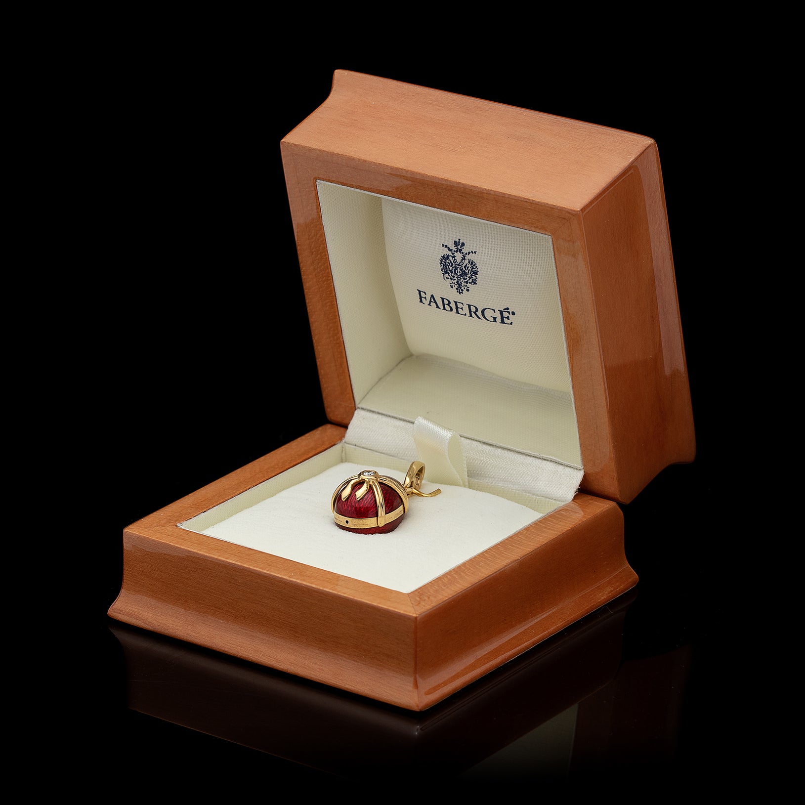 Estate　Faberge　Pendant　Egg　Fine　66mint　Modern　Diamond　Enamel　Jewelry