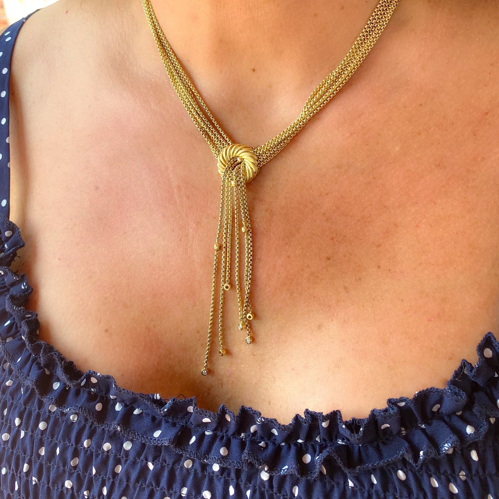 David yurman sale tassel necklace