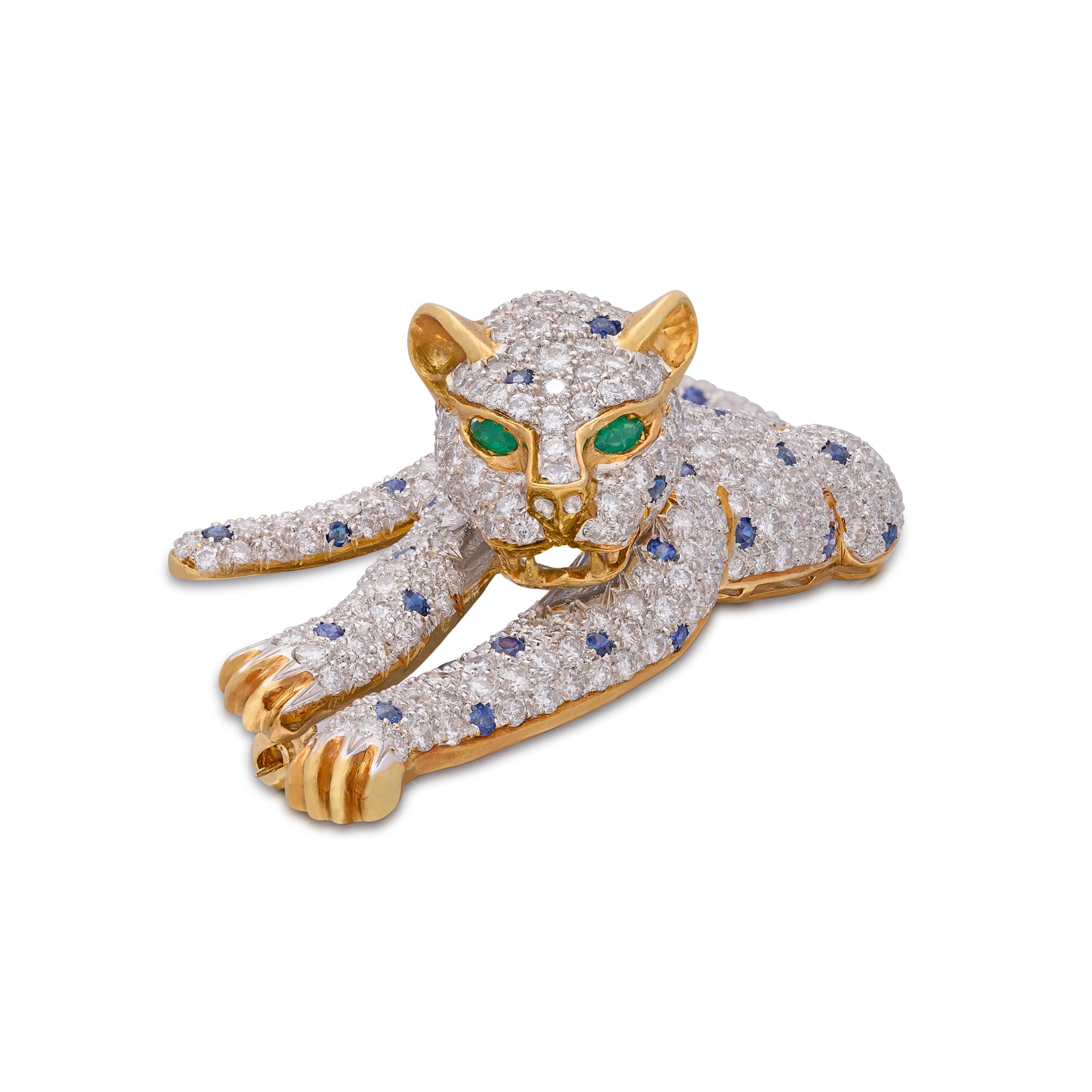 Vintage store leopard Brooch