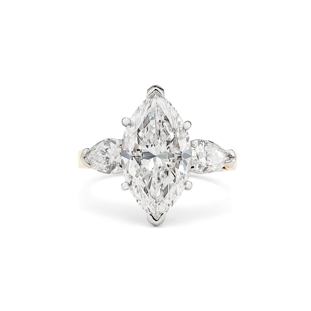 Impressive Tiffany 4.36-ct. Marquise Diamond Ring - 66mint Fine Estate ...